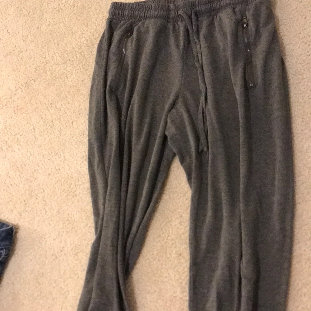 Grey sweat pants